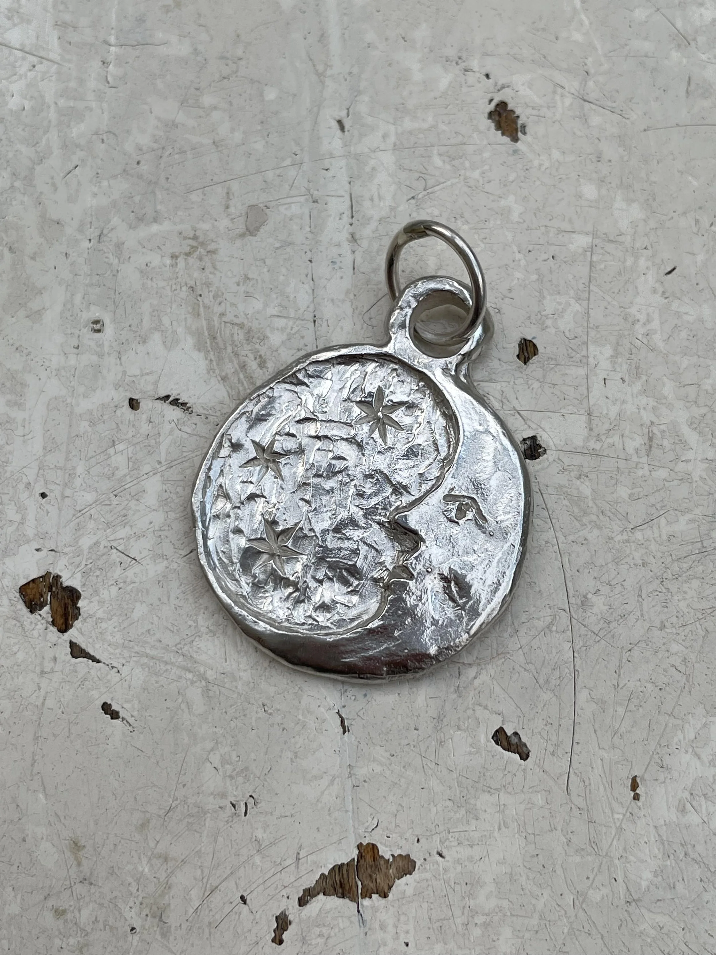 ARTEMIS Moon Face Necklace — Studio Rua